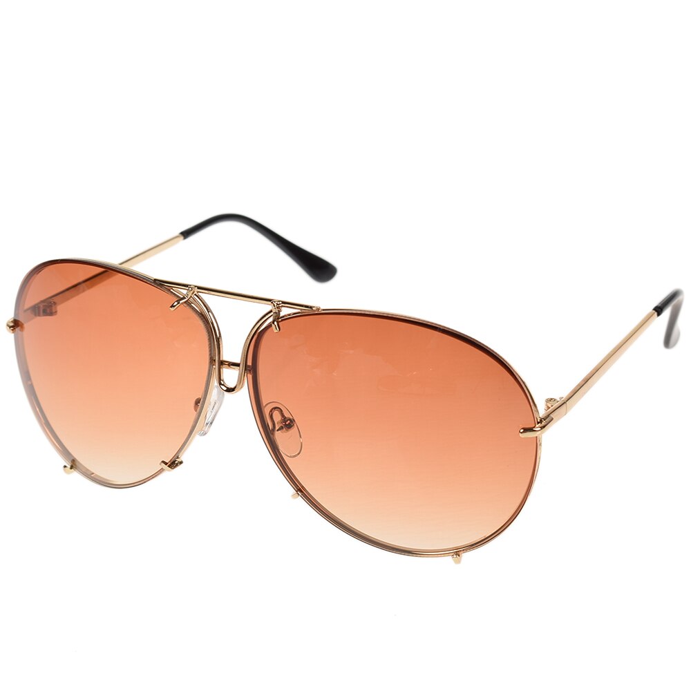 Oversized Cat Eye Zonnebril Vrouwen Zonnebril Flat Top Grote Vrouwelijke Brillen Frame Driver Bril Auto Accessoires