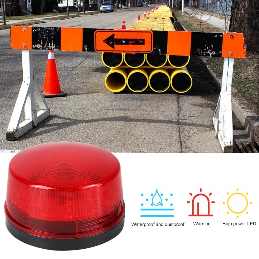 Notfall Strobe Licht Verkehrs Licht Hohe Helligkeit 15 LEDs Notfall Strobe Sicherheit Verkehrs Warnung Signal Blinkende Licht