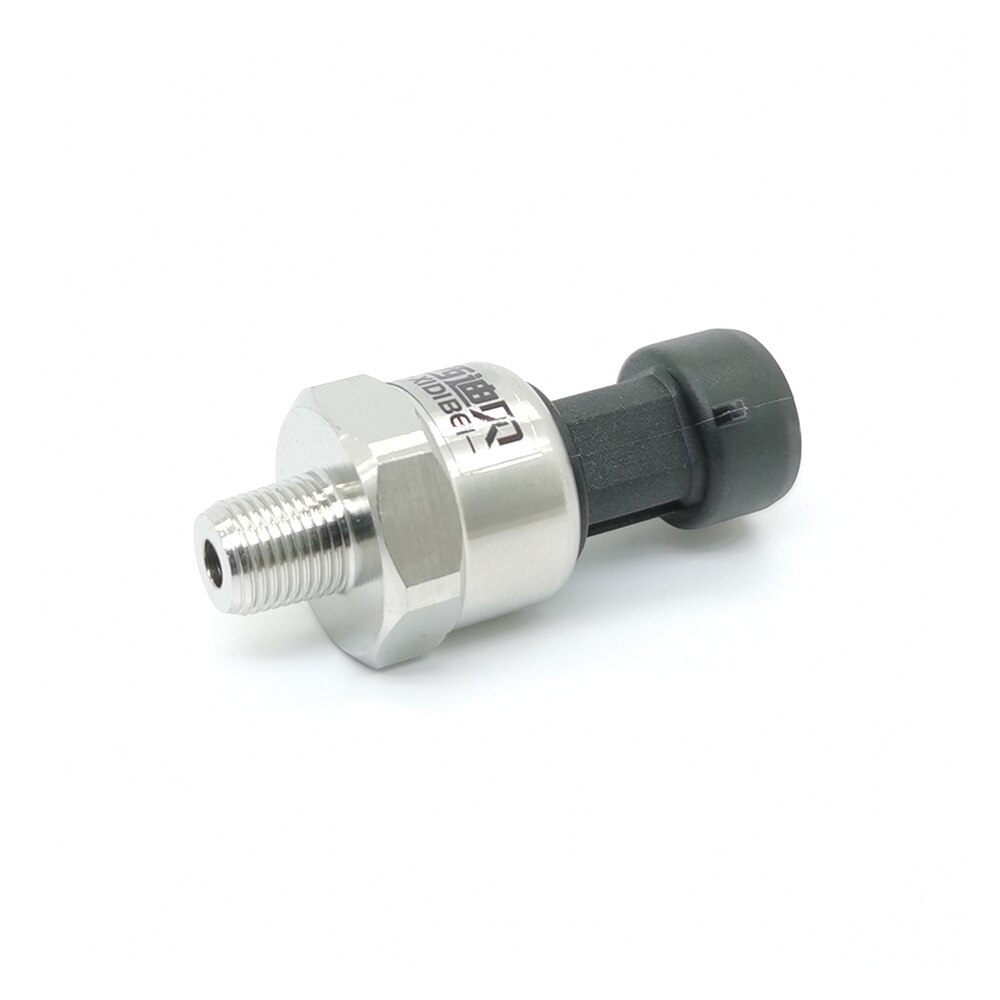 Trycksensor givare sändare för vattenolja bränsle gas luft 1/8 npt  dc 5v keramisk sensor rostfritt stål 5-300 psi tillval