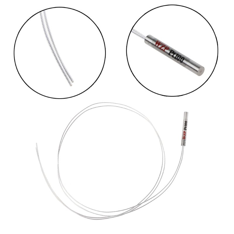 Waterproof PT100 Platinum Resister Temperature Sensor Temp Probe Y98E