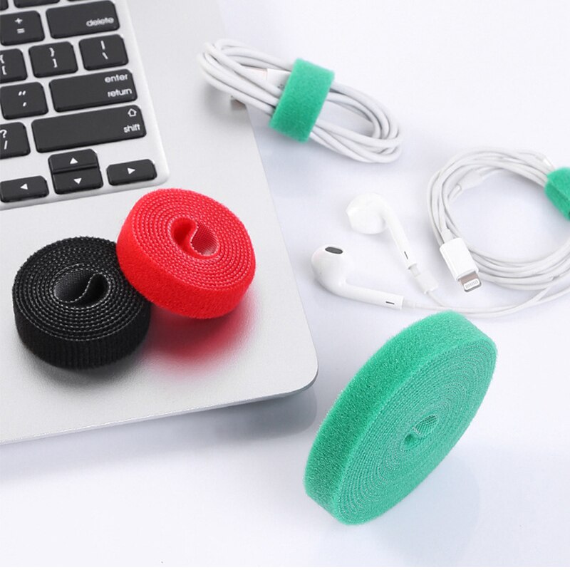 Usb Kabel Holder Cable Organizer Ties Muis Draad Oortelefoon Houder Hdmi Cord Gratis Cut Management Telefoon Hoop Tape Protector