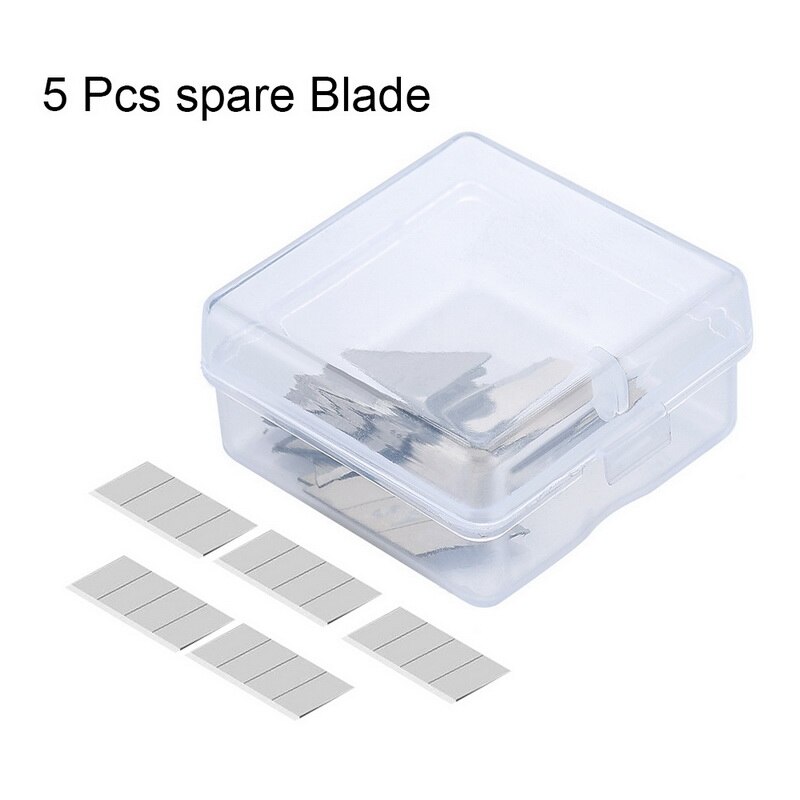 Portable Plastic Bottle Cutter w/ spare blade Outdoor Household Bottles Rope Tools DIY Craft Bottle Rope Cutter Tool: 5pcs spare blades