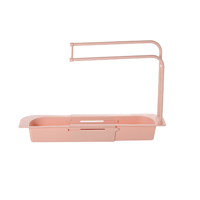 Étagère télescopique pour évier, étagère de proximité de cuisine, ininer T1 EvaluRegina, porte-éponge, serviette T1, rangement EvaluBasket, gadgets, accessoires: jaune clair
