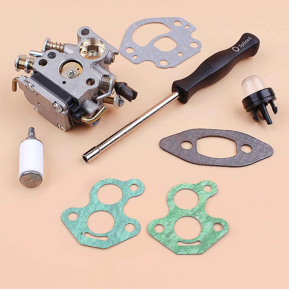 Carburateur De Remplacement Pour Tronçonneuse Husqvarna 240 235 236 – Compatible McCulloch CS340, Craftsman – Avec Bougie, Filtre, Tuyaux - 9