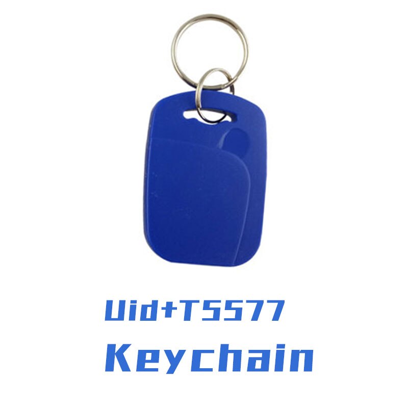 50 Pcs Rfid Smart Nfc Chip Card Uid 5577 Dual Frequentie Sleutelhanger 125 Khz EM4305 13.56 Mhz Kan Kopiëren Wissen de Toegang Kaart Herhaaldelijk: 20PCS-blue