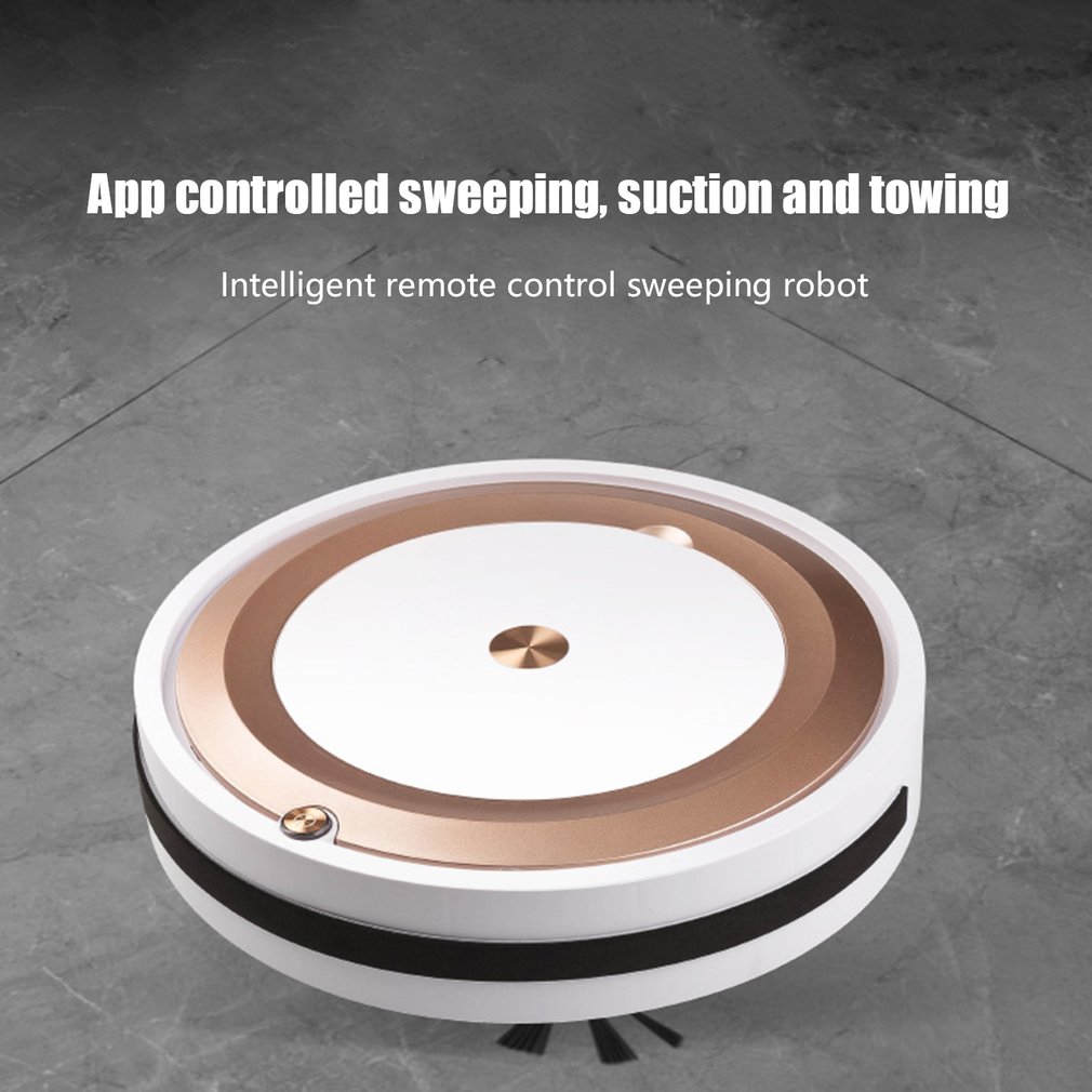 Automatic Sweeping Robot Lazy App Home Appliance Cleaning Machine Vacuum Cleaner App Control Easy For Hard Floor And Carpet