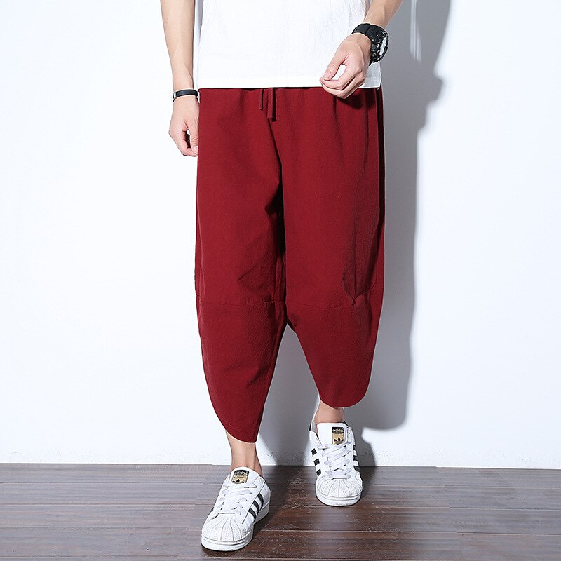 VANVENE Heren lijn broek yoga broek katoen lichtgewicht losse strand yoga wijde pijpen broek broek, Zwart, 3XL VANVENE Heren lijn broek yoga broek katoen lichtgewicht losse strand yoga wijde pijpen broek broek, Zwart, 3XL