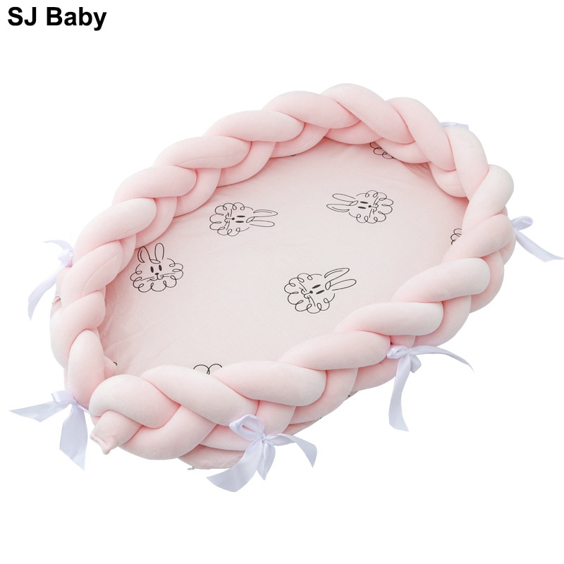 Portable bébé Bionic lit enfant en bas âge coton berceau bébé couffin pare-chocs pliable dormeur bébé pour -né voyage lit pare-chocs