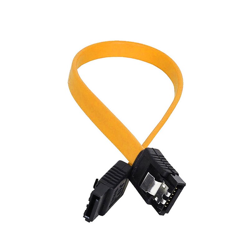 1/4PCS SATA II SATA 2 SATA 2.0 Data Cable 3GB/S Straight Hard Drive Cable SATA To SATA 45cm: 1pcs yellow