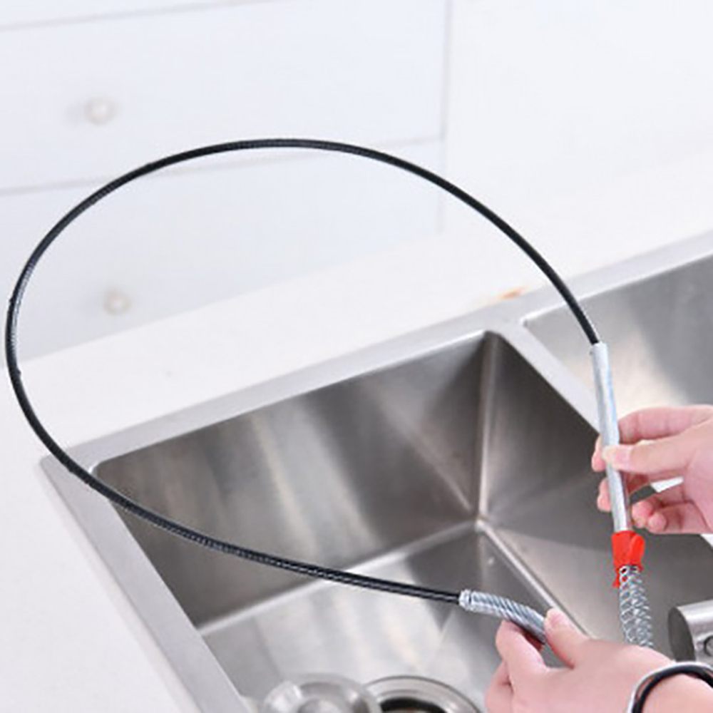 Pipe Unclogging Sewer Pickup Four-Claw Bendable Spring Spring Pipe Dredging Tools For Kitchen Water Pipe Sink Toilet Dredging