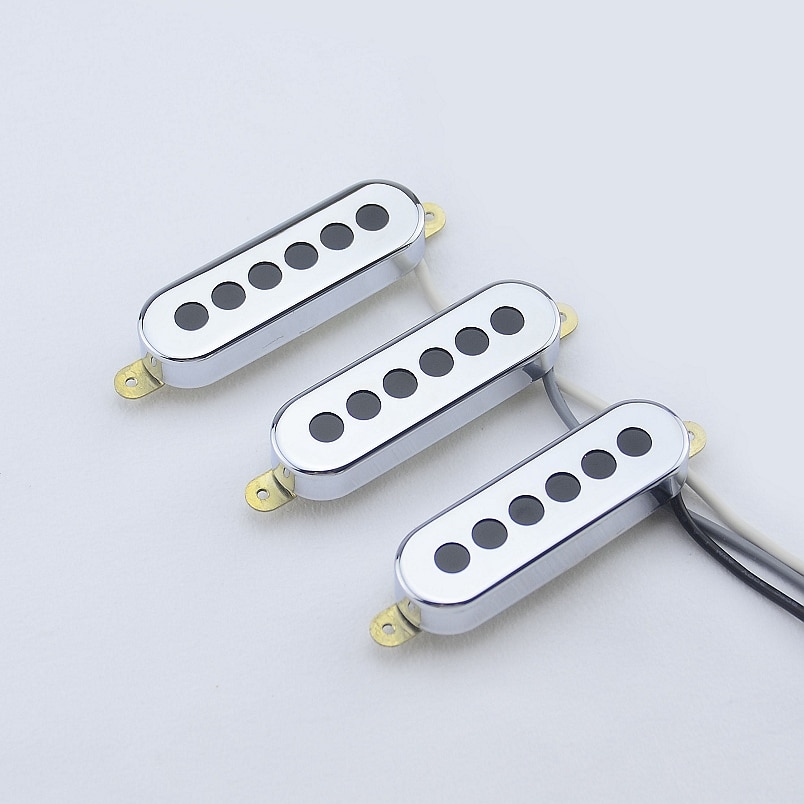 1 sæt  ( 3 stykker) brænder tri-soniske single alnico pickupper til elektrisk guitar fremstillet i korea: Intet logo 1 sæt