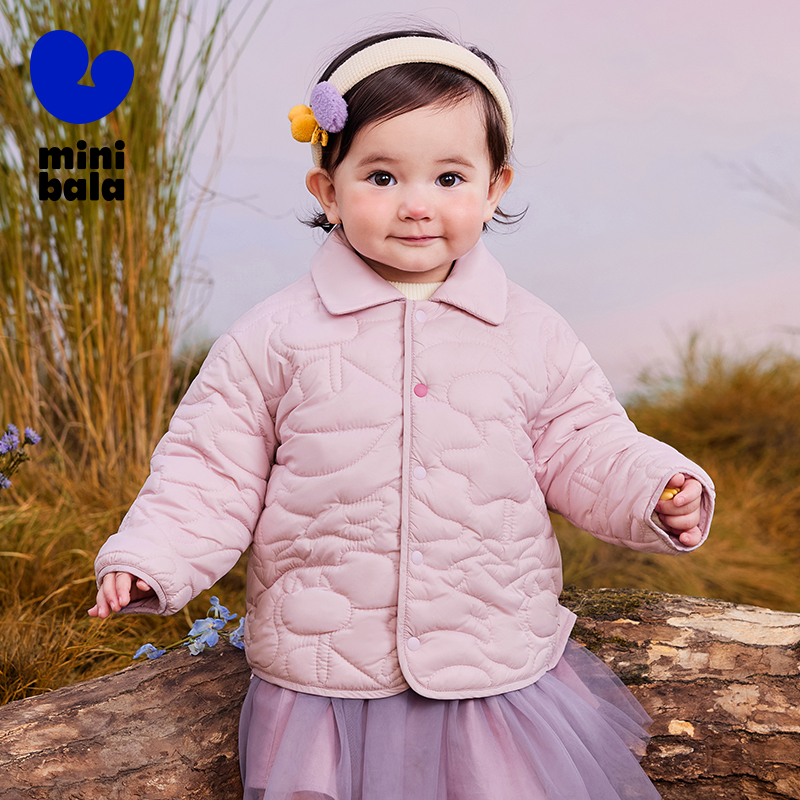 Mini Bala ropa de abrigo impermeable y resistente al aceite para niños y niñas, chaqueta de camisa gruesa y cálida para bebés, producto de invierno