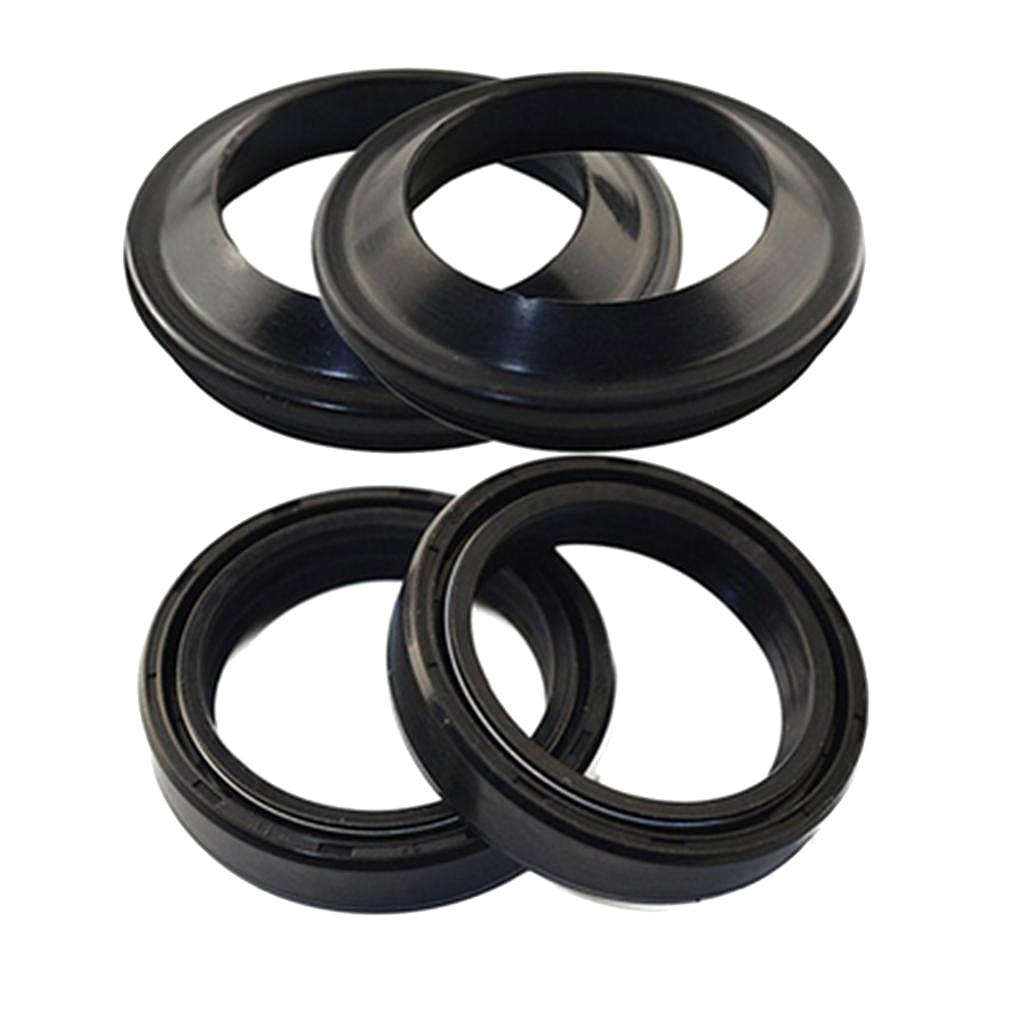 4x Gasket Sealing Shock Absorber Front Motorcycle Rubber