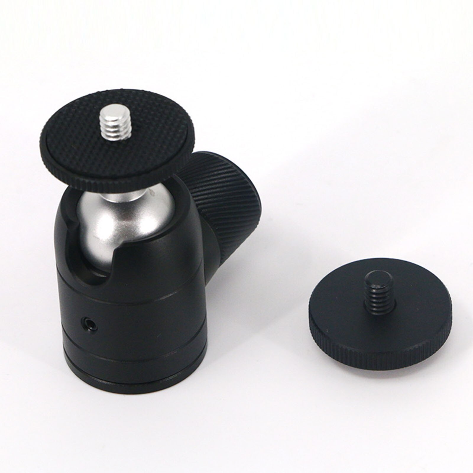 Aluminum Alloy Mini Tripod Ball Head Camera Base Mount Camera Ball Head Camcorder Light Stand