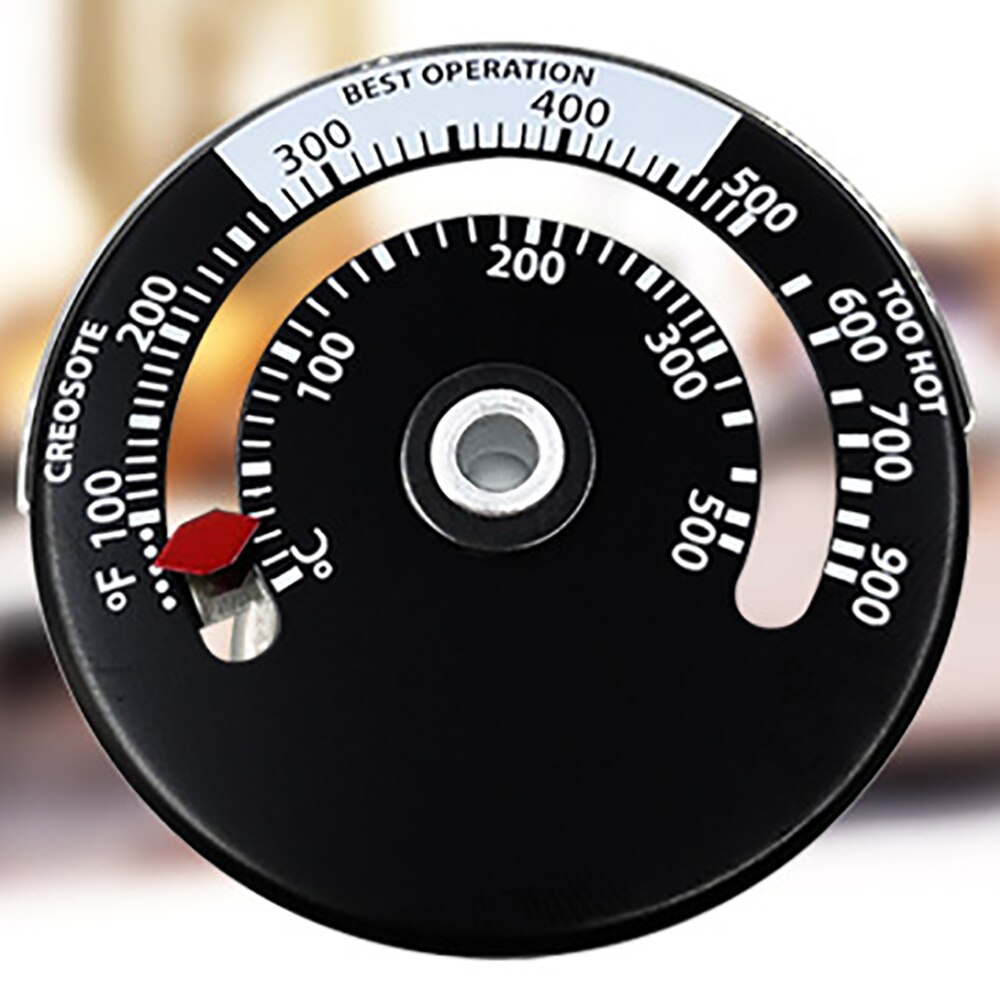 Mini Magnetische Haard Thermometer Temperatuurmeter Monitor Voor Kachels Woods Warmte Kachel Haard Magnetische Thermometer