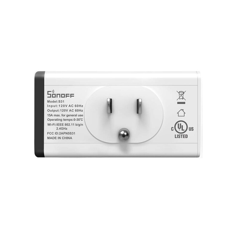 10Pcs Sonoff S31 Smart WiFi Switch Smart Home US Plug Voice Remote Intelligent Control Home Automation With Google Home Alexa