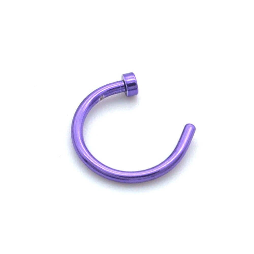 Unique étoile 100% en acier inoxydable en forme de U faux nez anneau Imitation cerceau Septum Piercing bijoux pour les femmes directe: JA600-8