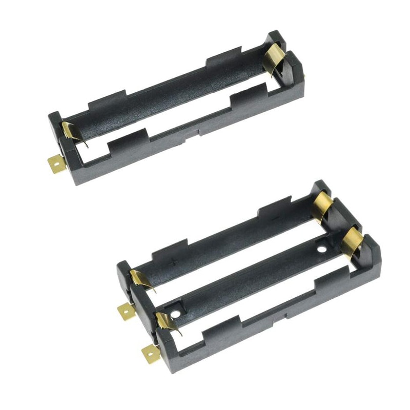 Diy 1x 2x 4x 18650 Series Batteries Holder Box Storage Case SMT SMD 18650 Holder