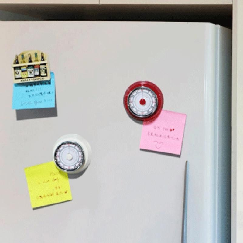 Magnet Timer Kitchen Timer For Cooking Bodybuilding Study Stopwatch Alarm Clock Magnetic Mechanical Cooking Countdown Time