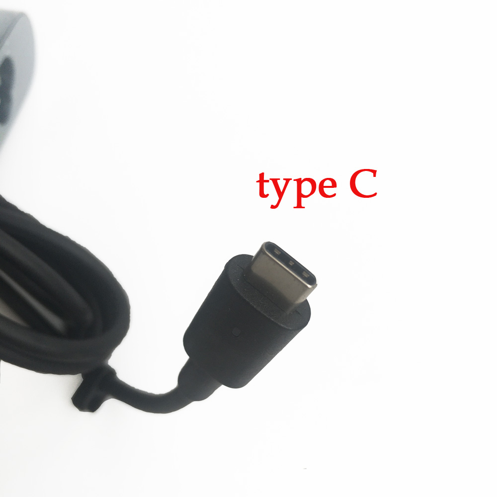 Original 45W USB C Laptop Charger for Dell XPS 13 9360 9365 9370 9380 9333 9310 9350 XPS 12 9250 Type C AC Adapter Power Supply