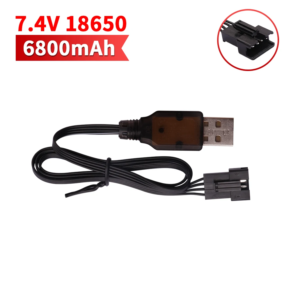 7.4v 6800 mah 18650 lipo-akkua  q46 wltoy 10428 12428/12423 x9115 144001 rc auton varaosille 7.4v suurikapasiteettista akkua: Laventeli