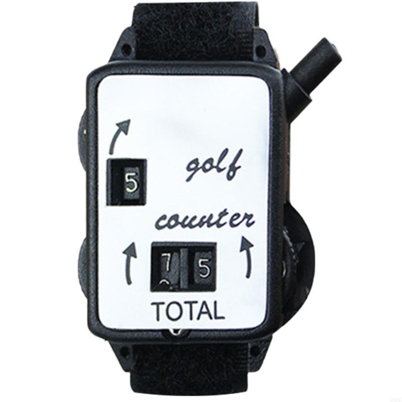 Golfs Score Counter Manual Dials Golfs Strokes Counter Watch with Reset Golfs Count Scorer Scoring Keepers Enduring