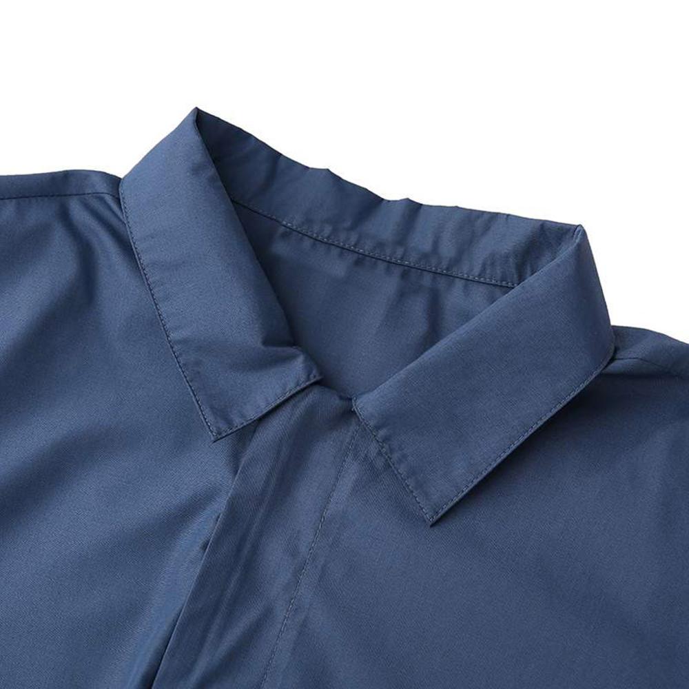Dragkedjeoverall för män kavaj enfärgad jumpsuit kostym tunn kostym som andas byxbyxor sommar kortärmad fritids jumpsuit kläder
