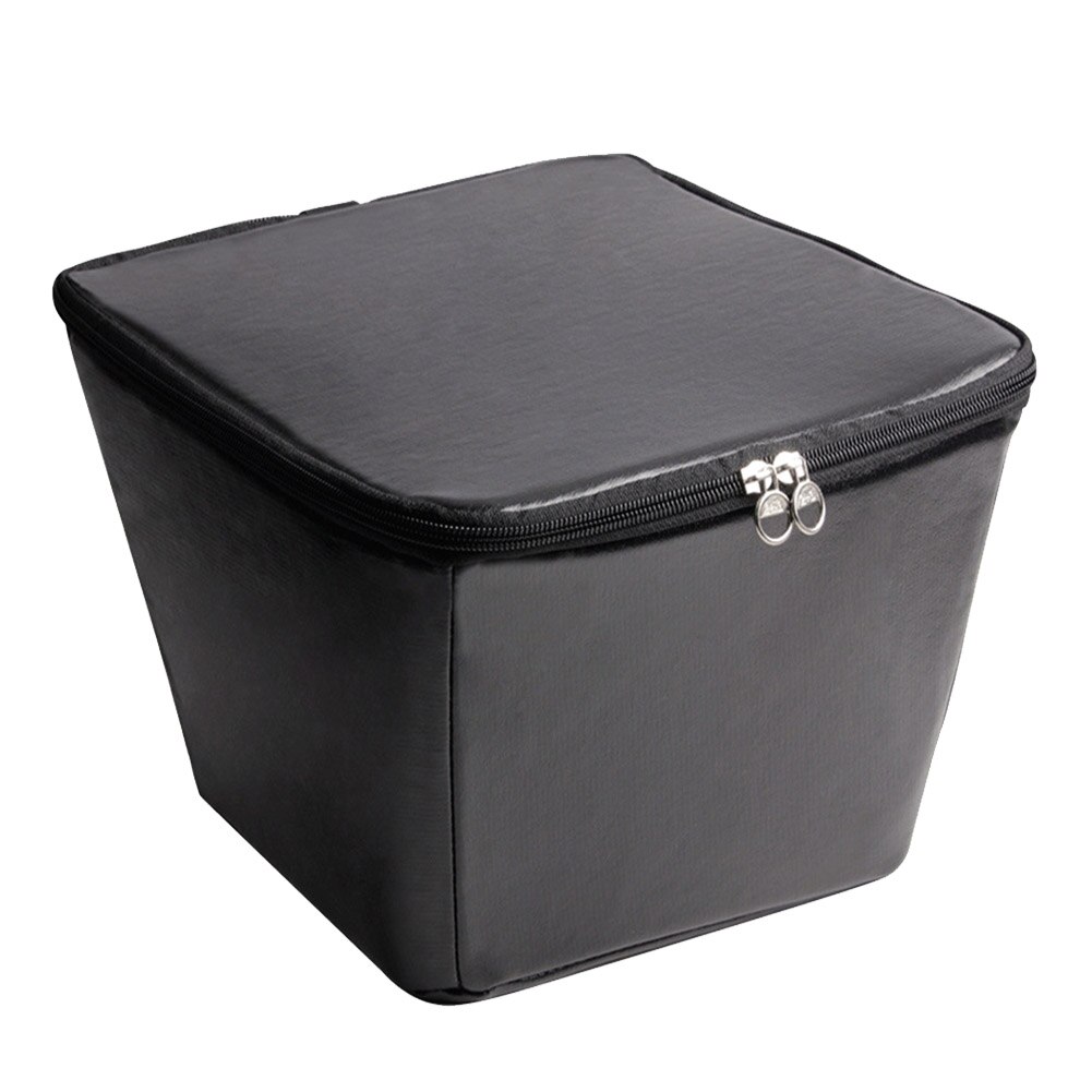 Double Zipper Universal Soft Riding Front Waterproof Liner Mobility Scooter Bicycle Basket Cover With Lid Accessories Dustproof