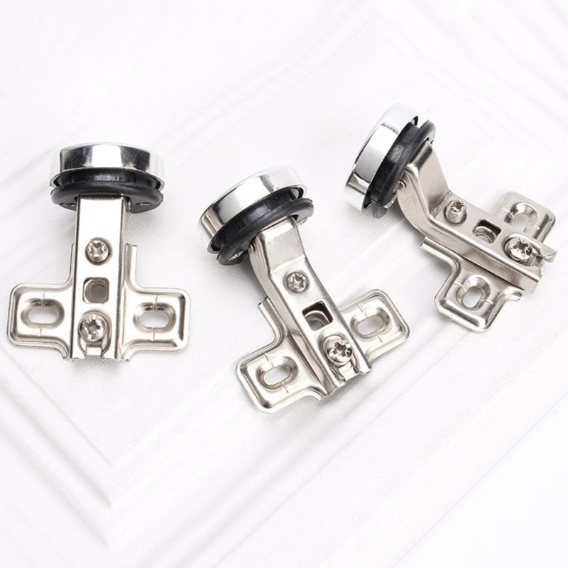 Kitchen Cupboard Glass Door Hinge Home Wine Cabinet Hardware 26mm Cup Screws #734