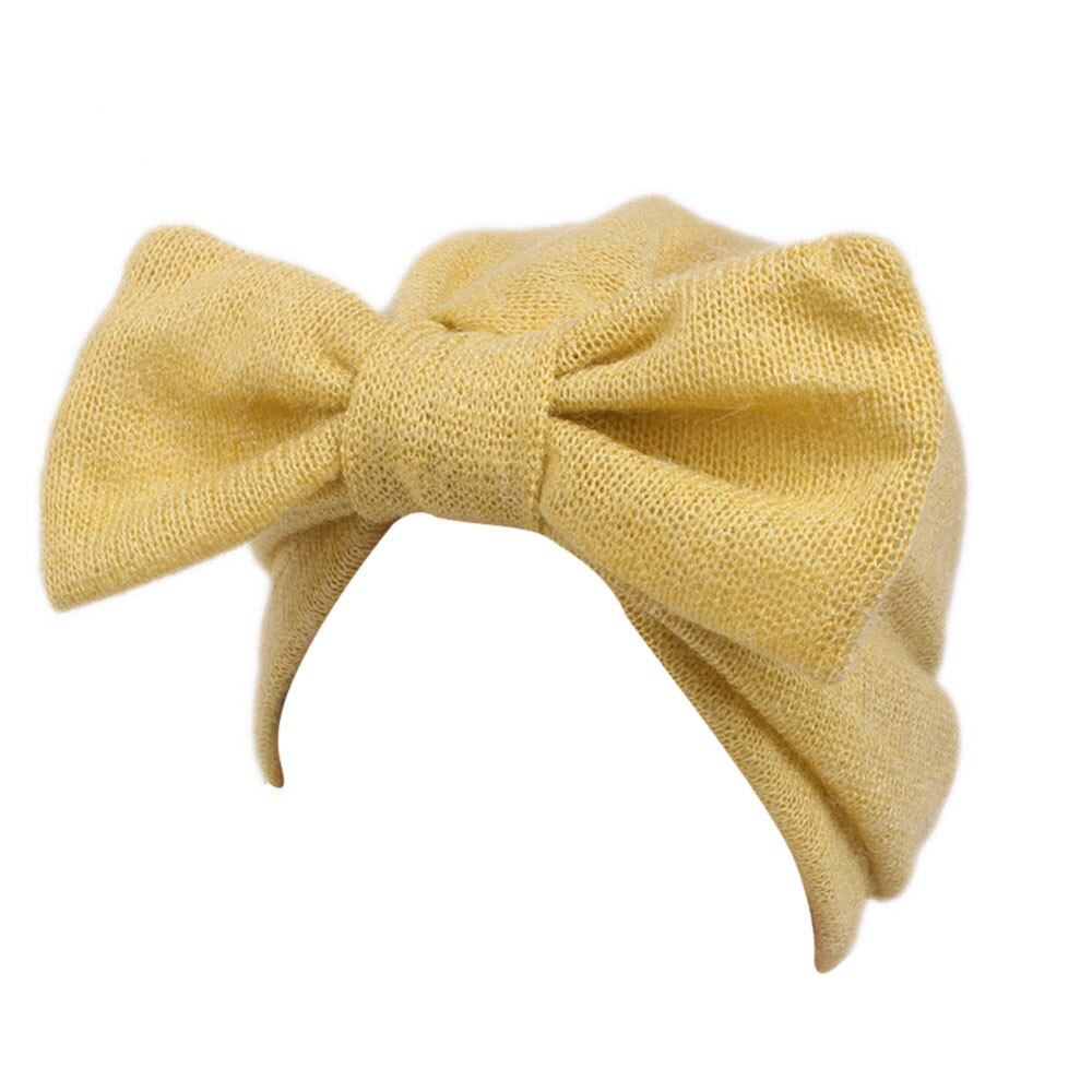 Children Baby Girls Boho Hat Beanie Scarf Turban Head Wrap Cap Hair Band Accessories Headwear Hair Accessories Suit 0-24M