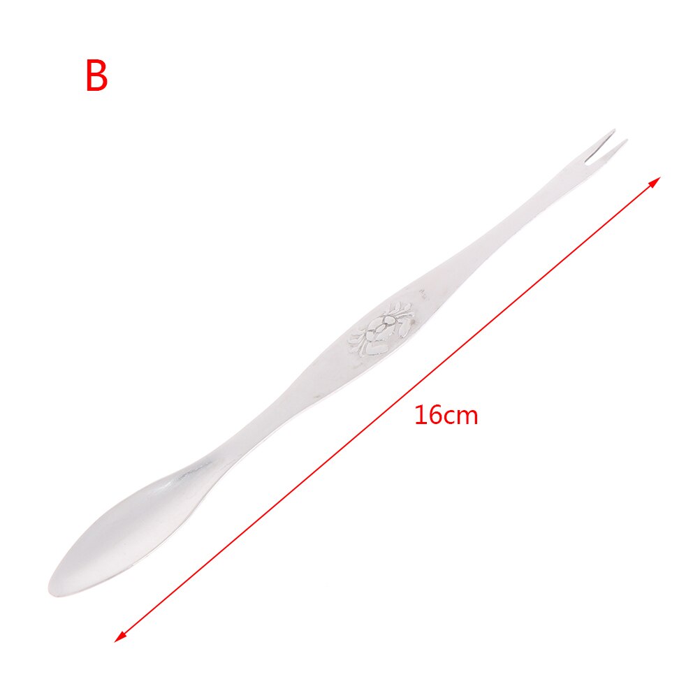 1/3pcs Stainless Steel Crab Eating Tool Crab Peeling Tools Crab Peeling Needle: B