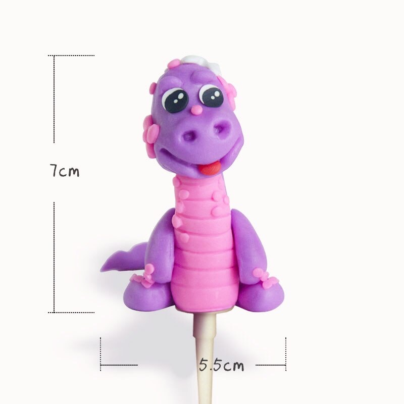 Dinosaur Theme Party Decor Dinosaur Cake Topper Dinosaur Animals Figures Cupcake Topper Dino Birthday Cake Decor Accessories: 6