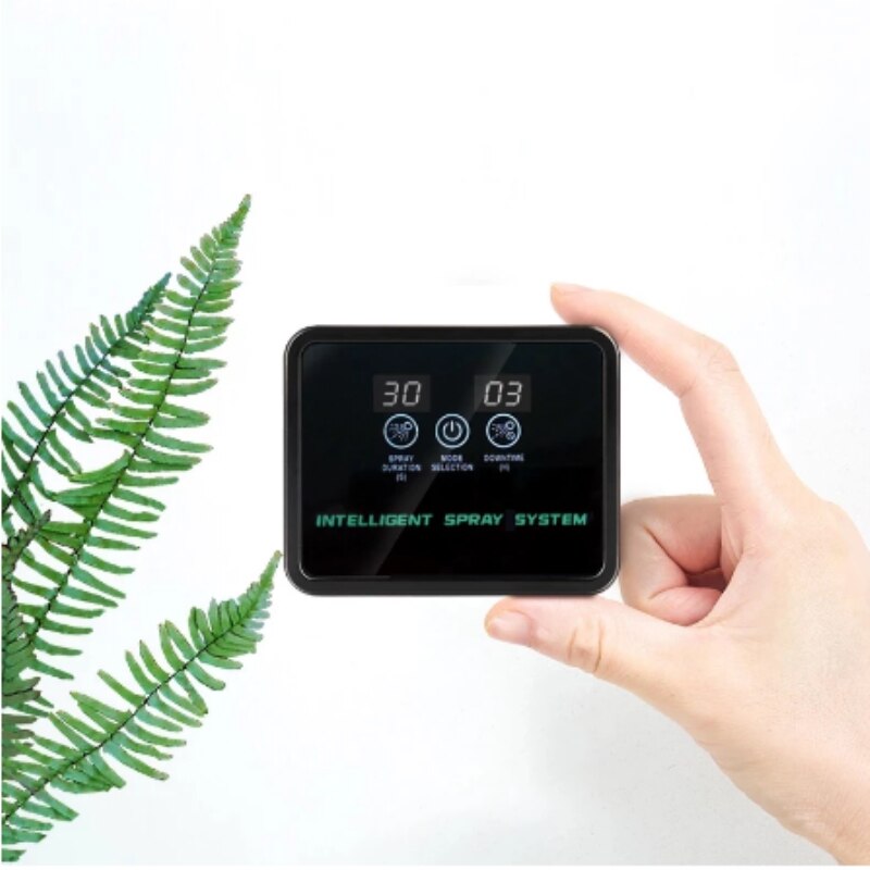 Brumisateur Intelligent pour Terrarium Forêt Tropicale, Appareil Électronique, Humidificateur pour Reptile avec Minuterie Automatique, Système de Spray de Brume, Kit de Commande d&#39;Arrosage