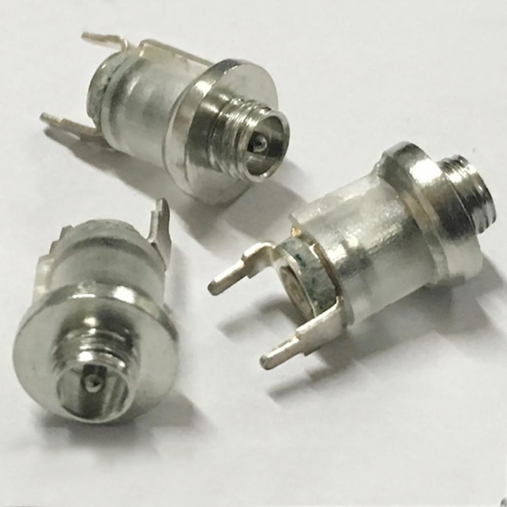 80% DC Power Jack Switch Plug Socket Female Panel Mount Connector with Washer Nut