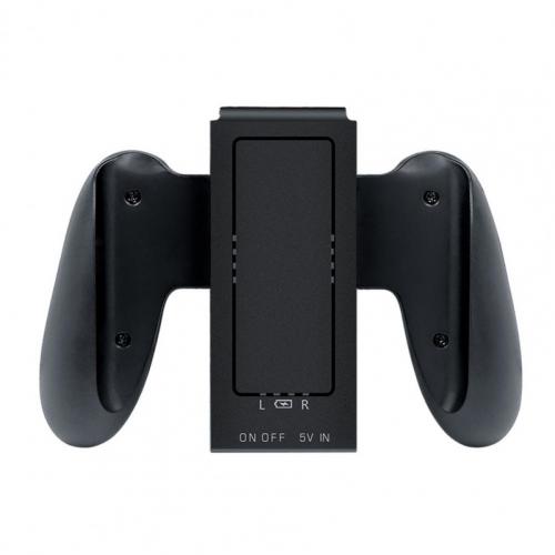 Handle Charger Non-slip Curved Palm ABS Portable Charging Grip for Nintendo: Default Title