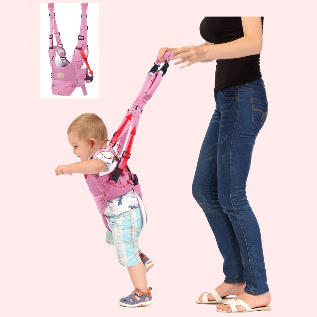 Adjustable Baby Infant Helper Handheld Learning Walk Protective Belt Harness Toddler Safety Walking Backpack