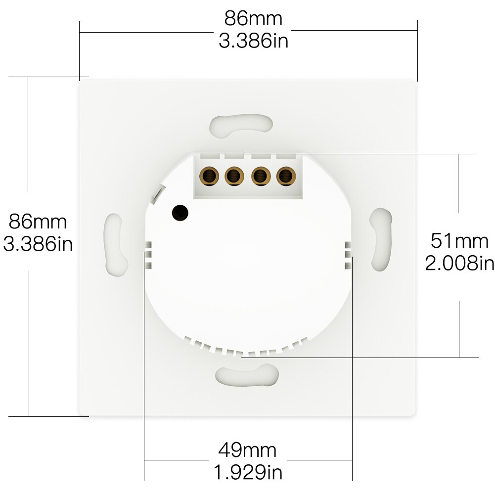 Tuya Zigbee Licht Schakelaar Drukknop Tuya Zigbee Hub Vereist Smart Leven App Afstandsbediening Werk Met Alexa Google Thuis