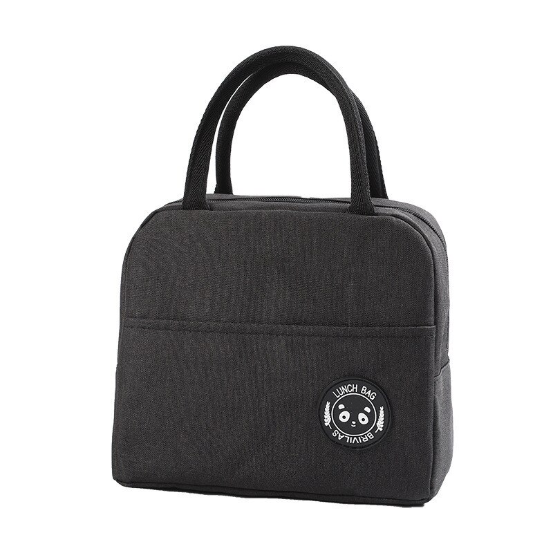 Functional Pattern Cooler Lunch Box Portable Insulated Canvas Lunch Bag Thermal Food Picnic Lunch Bags for Women Kids Marmita