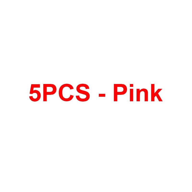 1/5/10Pcs Spons Nagelvijlen Nail Art Schuren Buffer Blokken Manicure Pedicure Polijsten Schuren Nail Art gereedschap: 5pcs - pink