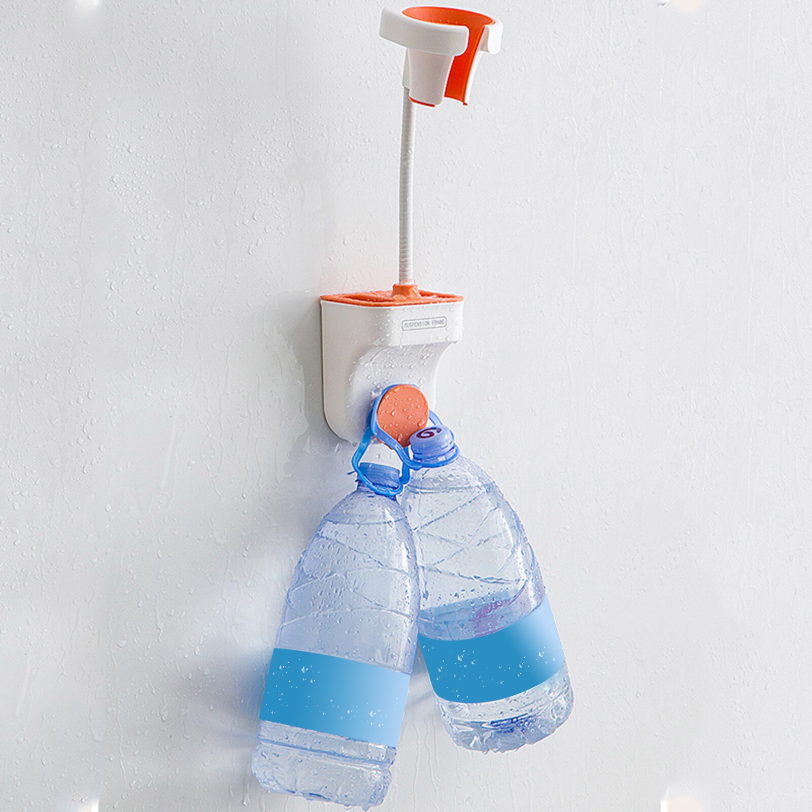 Handsfree Staande Föhn Houder 360 Graden Rotatie Badkamer Planken Opbergrek Universele Voor Haardroger Stand Wall Mount