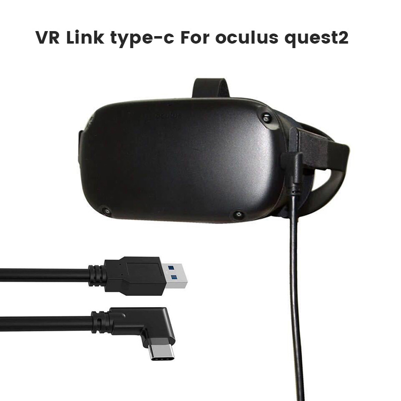 6M/5M Quest 2 Data Line Oplaadkabel Voor Oculus Quest 1/2 Link Vr Data Transfer Kabel USB-A Type-C Vr Headset Accessoires