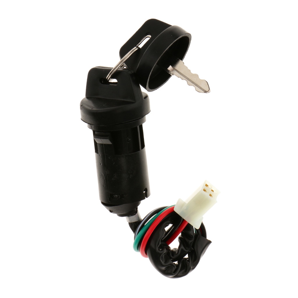 Waterproof Ignition Switch Lock With Key For 90cc 110cc 125cc 150cc 200cc 250cc ATV For Vehicle Electric Motorcycle