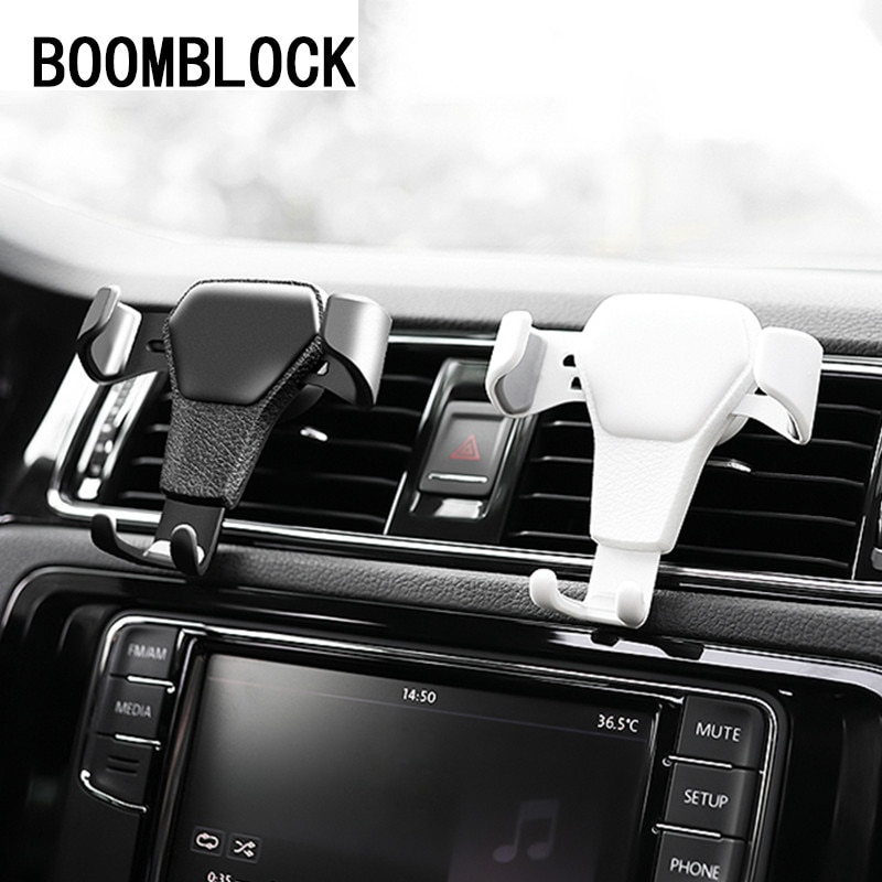 La gravedad estilo de coche teléfono móvil GPS soporte para Acura Ford Focus 3 VW Jetta Mk6 Passat B6 B5 B7 B8 Toyota Avensis Skoda Octavia