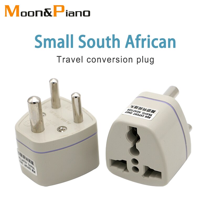 Universal UK/US/EU/AU Small Zuid-afrika Plug AC Power Multi Outlet Adapter 3 pin reizen Converter Socket India reizen