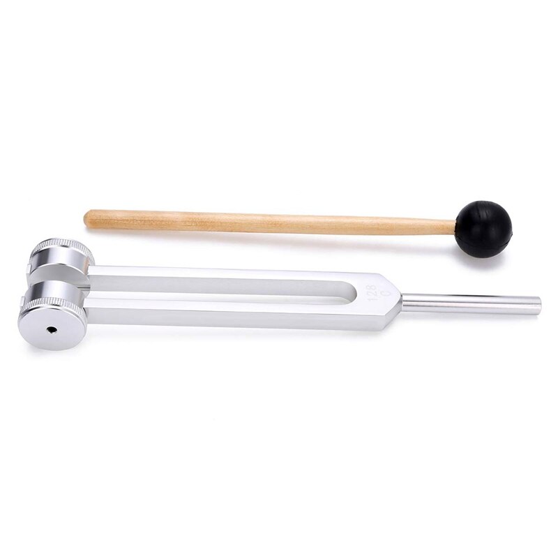 128Hz 128C Aluminium Stemvork Met Hamers Voor Zenuwstelsel Testen Sound Healing Therapie Gezondheidszorg
