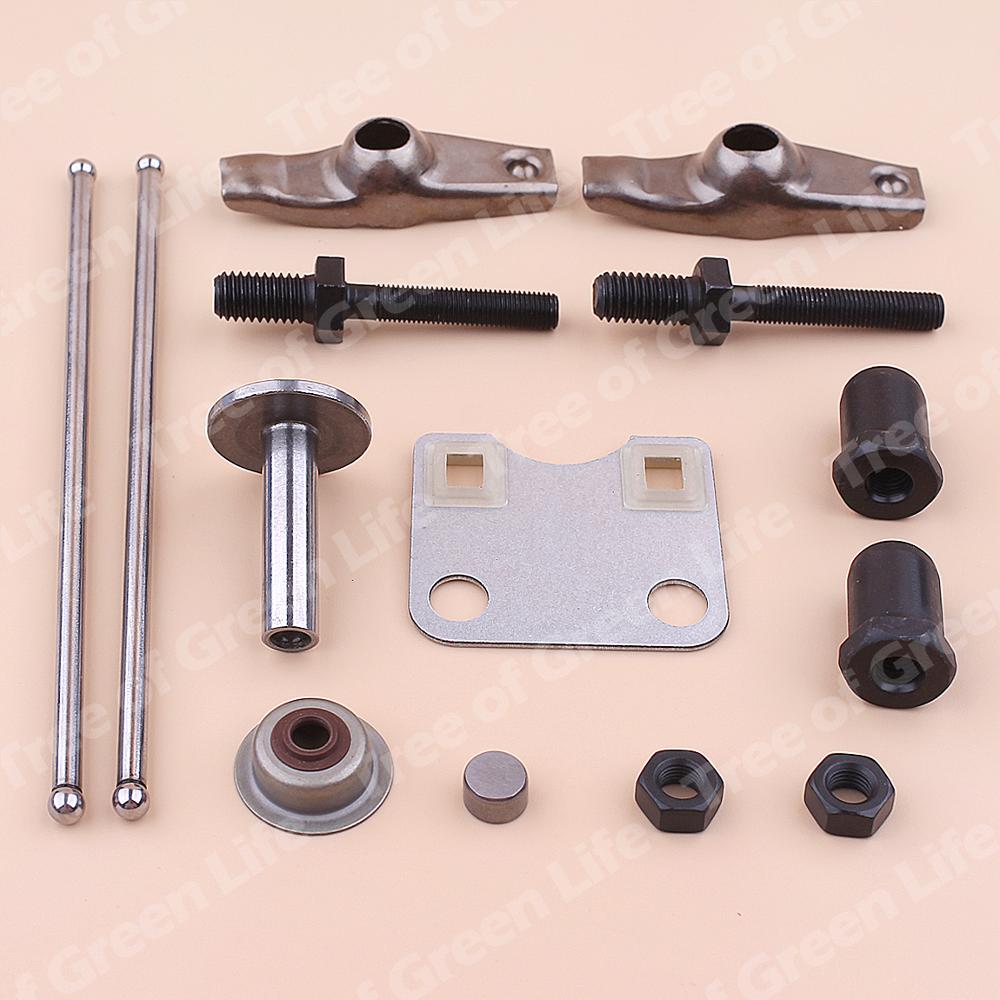 Valve Lifter Rocker Arm Seal Cap Plate Push Rod For Honda GX160 GX200 5.5HP 6.5HP Mower Engine