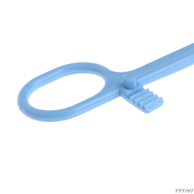 Reptile Terrarium Lizards Plastic Tongs Tweezers Pet Raising Feeding Tool Clips