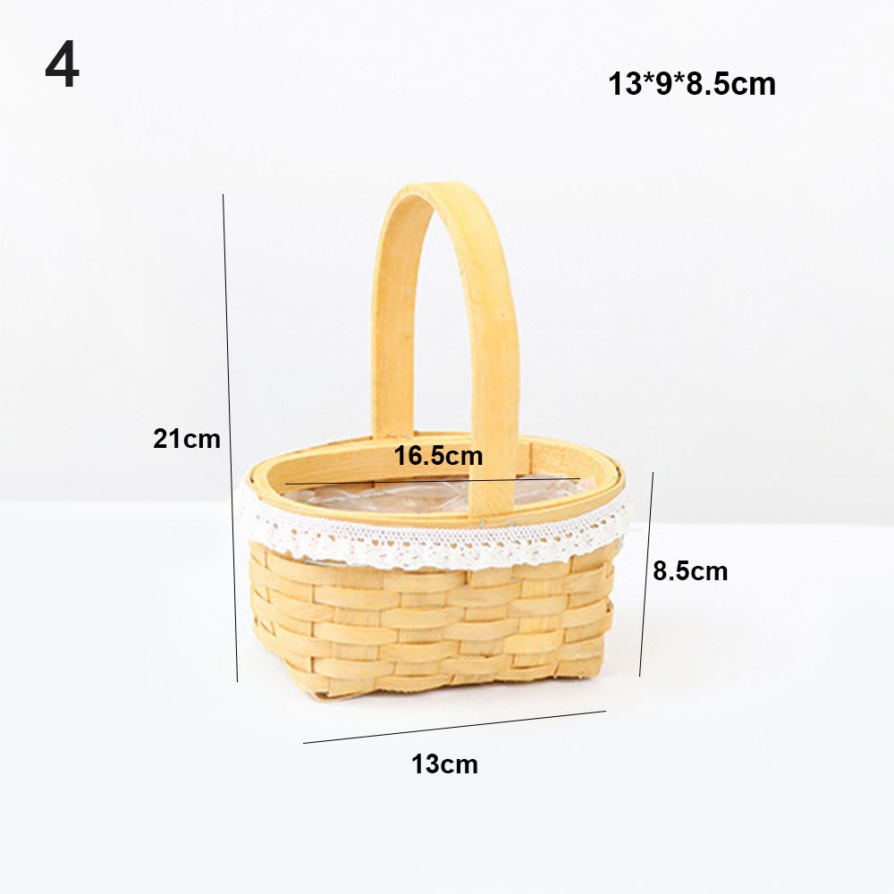 Cestino intrecciato Cestino intrecciato a mano alla moda fatto a mano Cesto di fiori portatile in carta fai-da-te Cesto intrecciato a mano Cestino portaoggetti intrecciato a mano: Blu