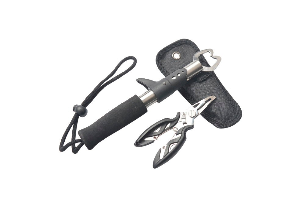 Rvs 2 stks Grip Nipper Snip Vissen Lokken Pincer Scissor Cutter Verwijder Hook Tackle Tool Fish Grip