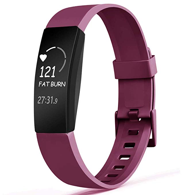 Für Fitbit inspirieren Band Für Fitbit inspirieren HR Riemen Weiche Uhr Band Armbinde Für passen bisschen inspirieren/As2 Zubehör: 4 / L